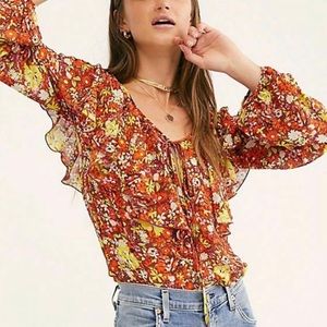Free People Say it to me Bodysuit